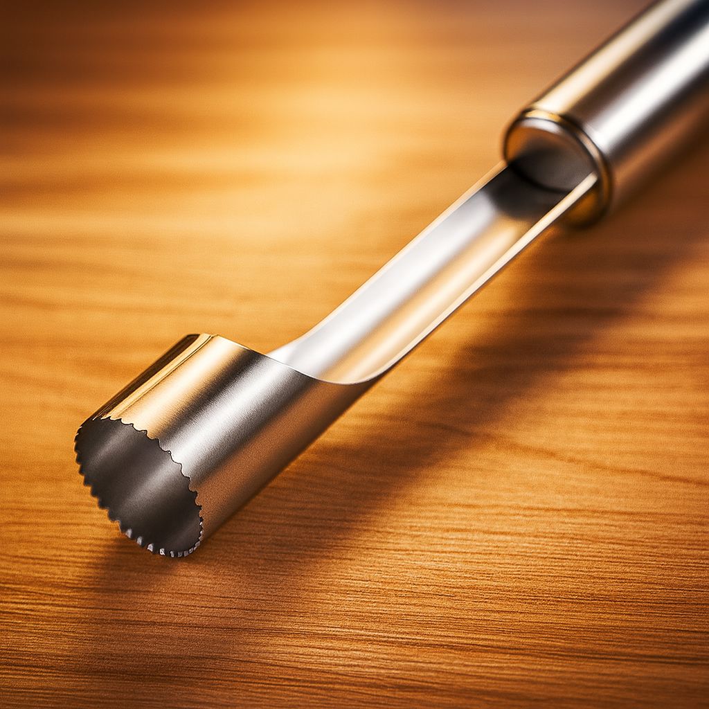 Apple & Pear Corer – Stainless Steel Serrated Fruit Core Remover