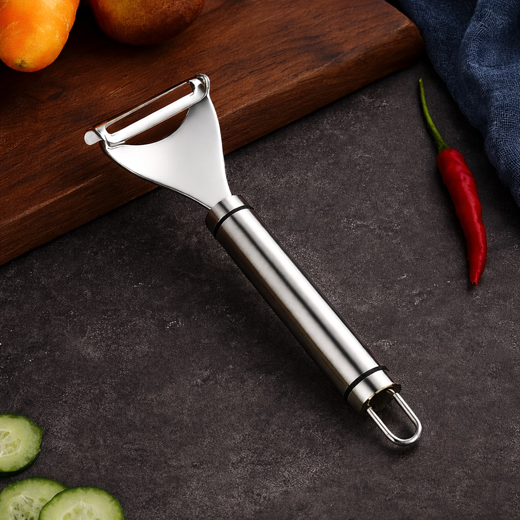 Classic Y Peeler – Ultra-Smooth, Fast Peeling | Sharp Stainless Steel Blade for Easy Kitchen Prep