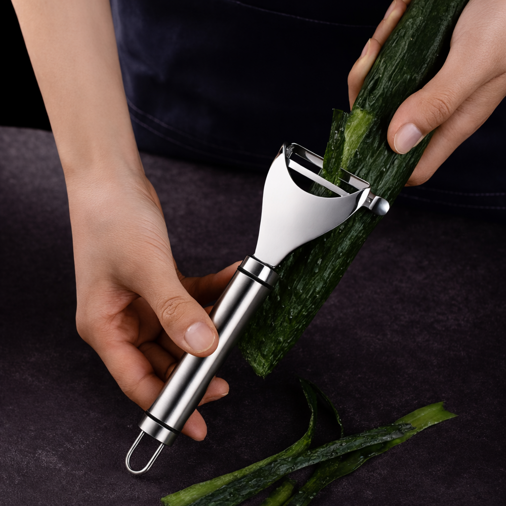Classic Y Peeler – Ultra-Smooth, Fast Peeling | Sharp Stainless Steel Blade for Easy Kitchen Prep