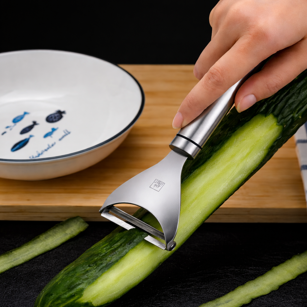 Classic Y Peeler – Ultra-Smooth, Fast Peeling | Sharp Stainless Steel Blade for Easy Kitchen Prep