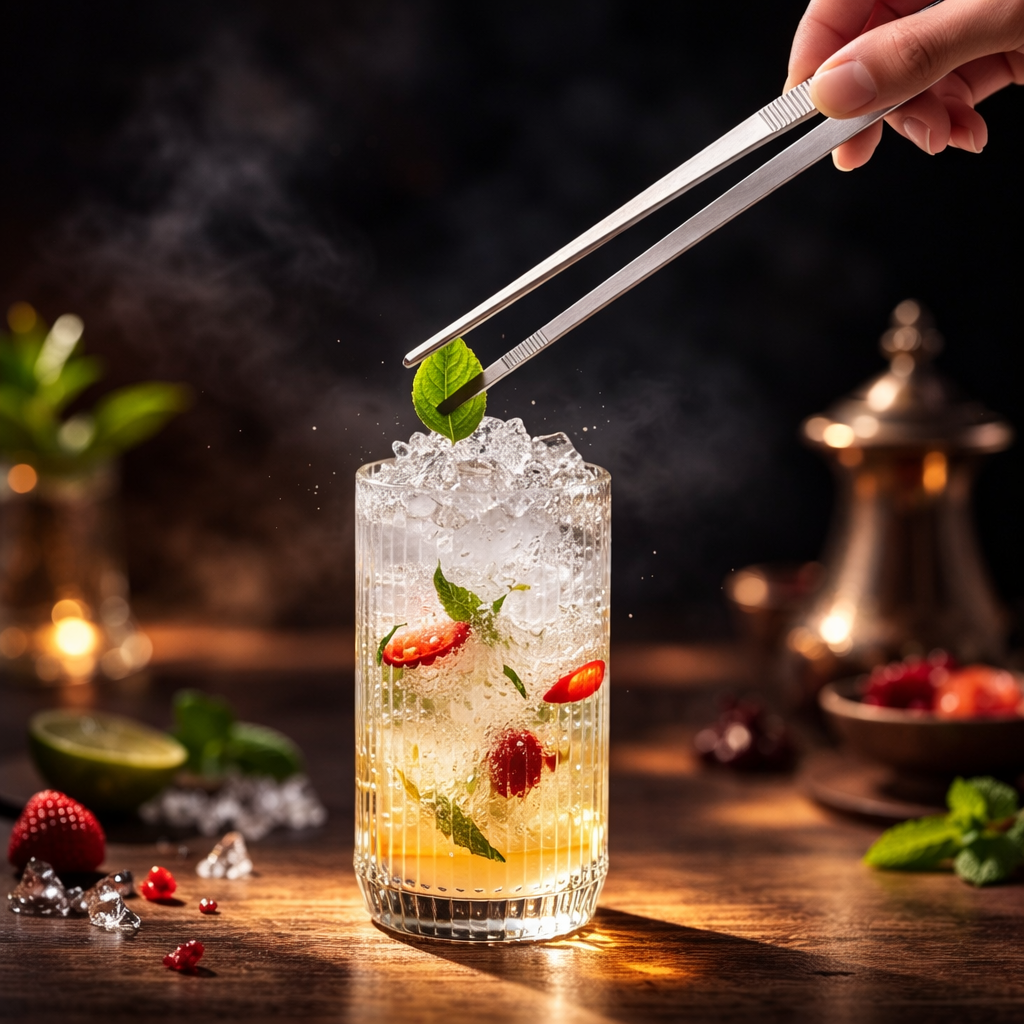 12-Inch Cooking Tweezers – Rounded Tip Stainless Steel Roti & Chapati Tongs (Chimta)