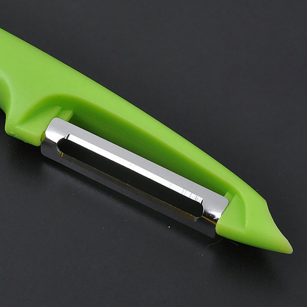Forever Peeler – Lightweight & Easy on Hands | Smooth, Effortless Peeling with Sharp Stainless Steel Blade (Green)