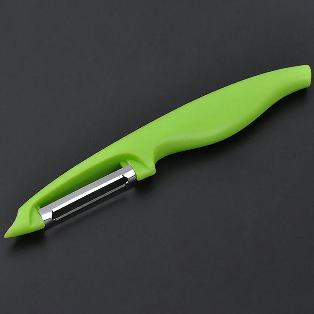 Forever Peeler – Lightweight & Easy on Hands | Smooth, Effortless Peeling with Sharp Stainless Steel Blade (Green)