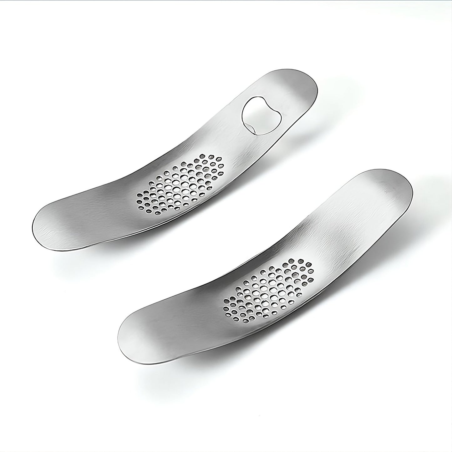 2-in-1 Garlic Rocker Mincer – Stainless Steel Garlic Press with Bottle Opener