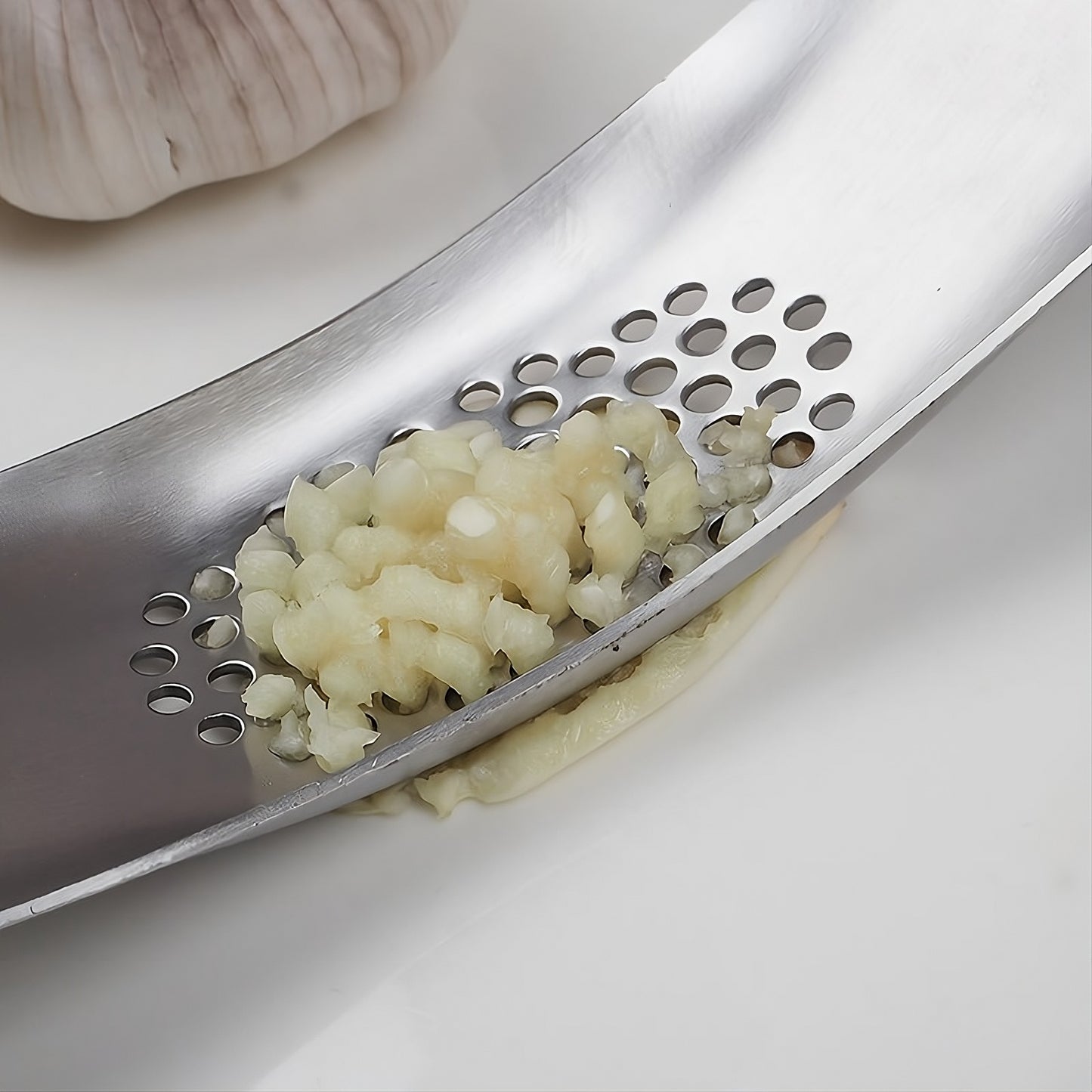Garlic Rocker Mincer – Stainless Steel Garlic Press & Crusher