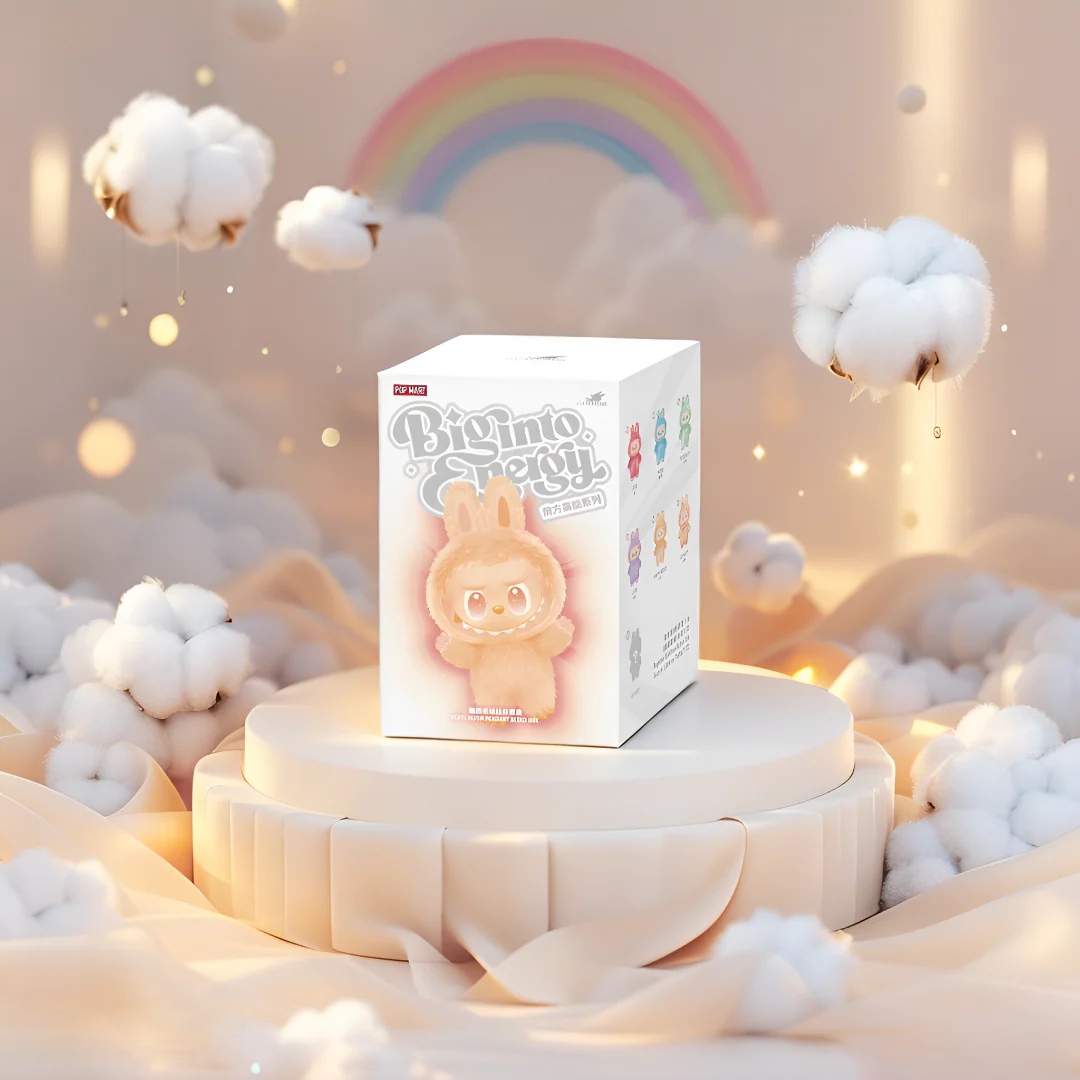 The Monsters Big into Energy Series – Happiness Peach Edition | Vinyl Plush Pendant Figure