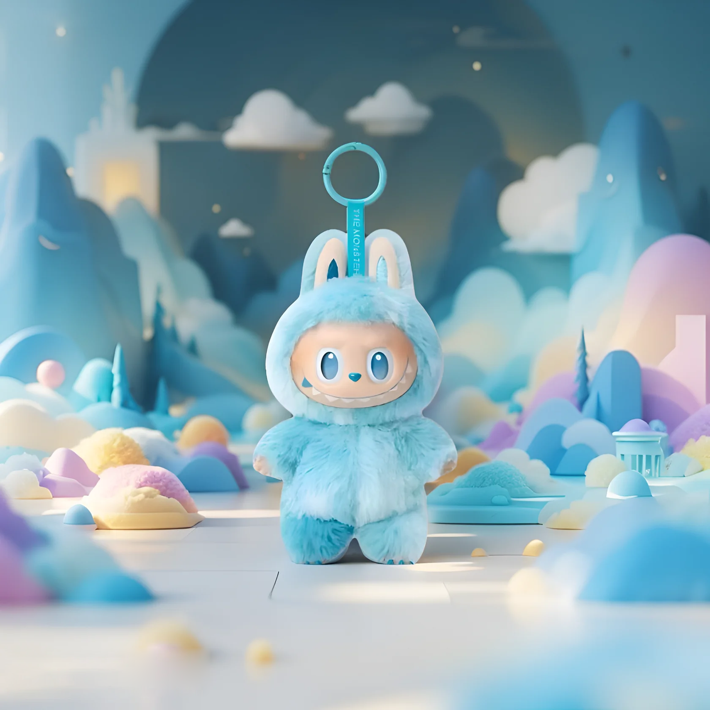 The Monsters Big into Energy Series – Hope Blue Edition | Vinyl Plush Pendant Figure