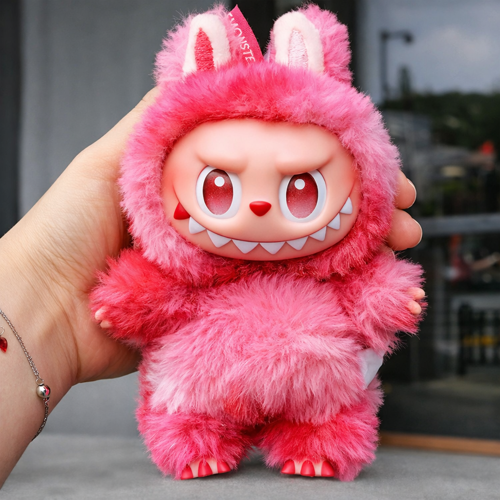 The Monsters Big into Energy Series – Love Red Edition | Vinyl Plush Pendant Figure