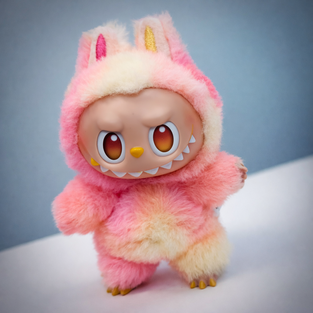The Monsters Big into Energy Series – Loyalty Pink Edition | Vinyl Plush Pendant Figure