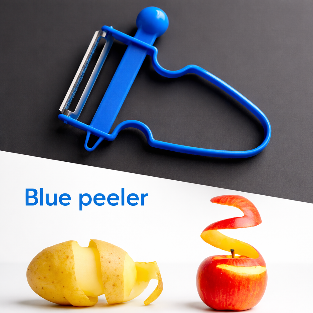 Magic Trio 3-Piece Peeler Set – Julienne, Serrated & Straight Stainless Steel Peelers