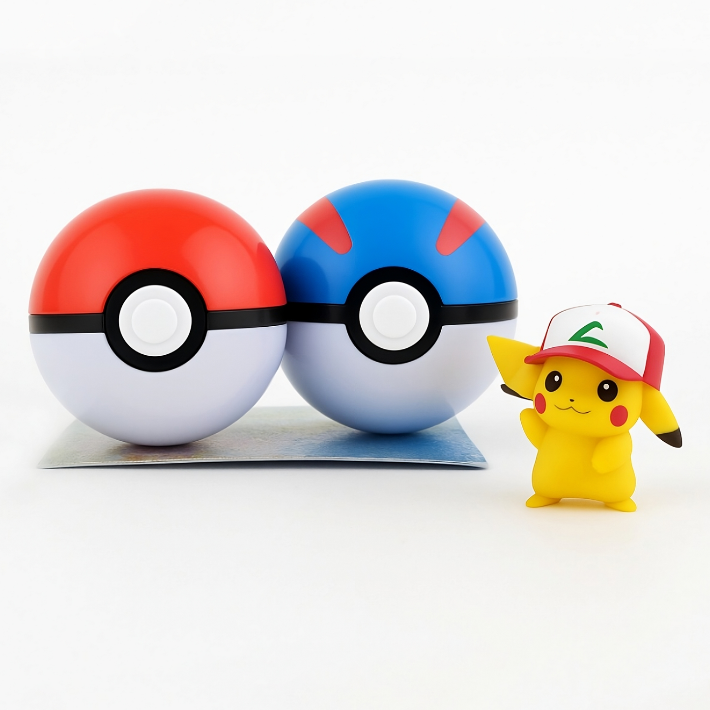 Mini Battle Figures in Poké Ball – Original Size Collectible Toy (2 Pack)