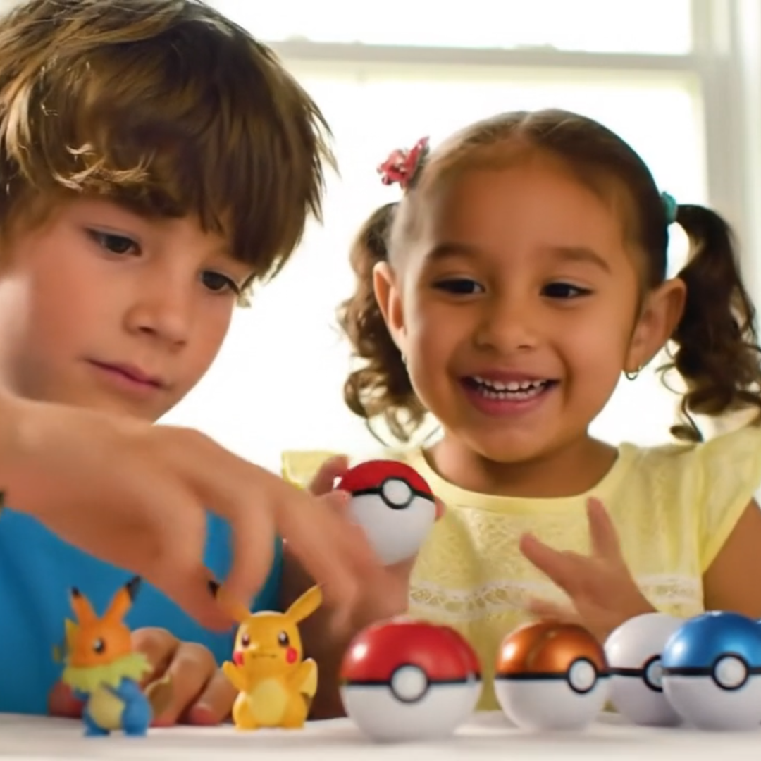 Mini Battle Figures in Poké Ball – Original Size Collectible Toy (2 Pack)