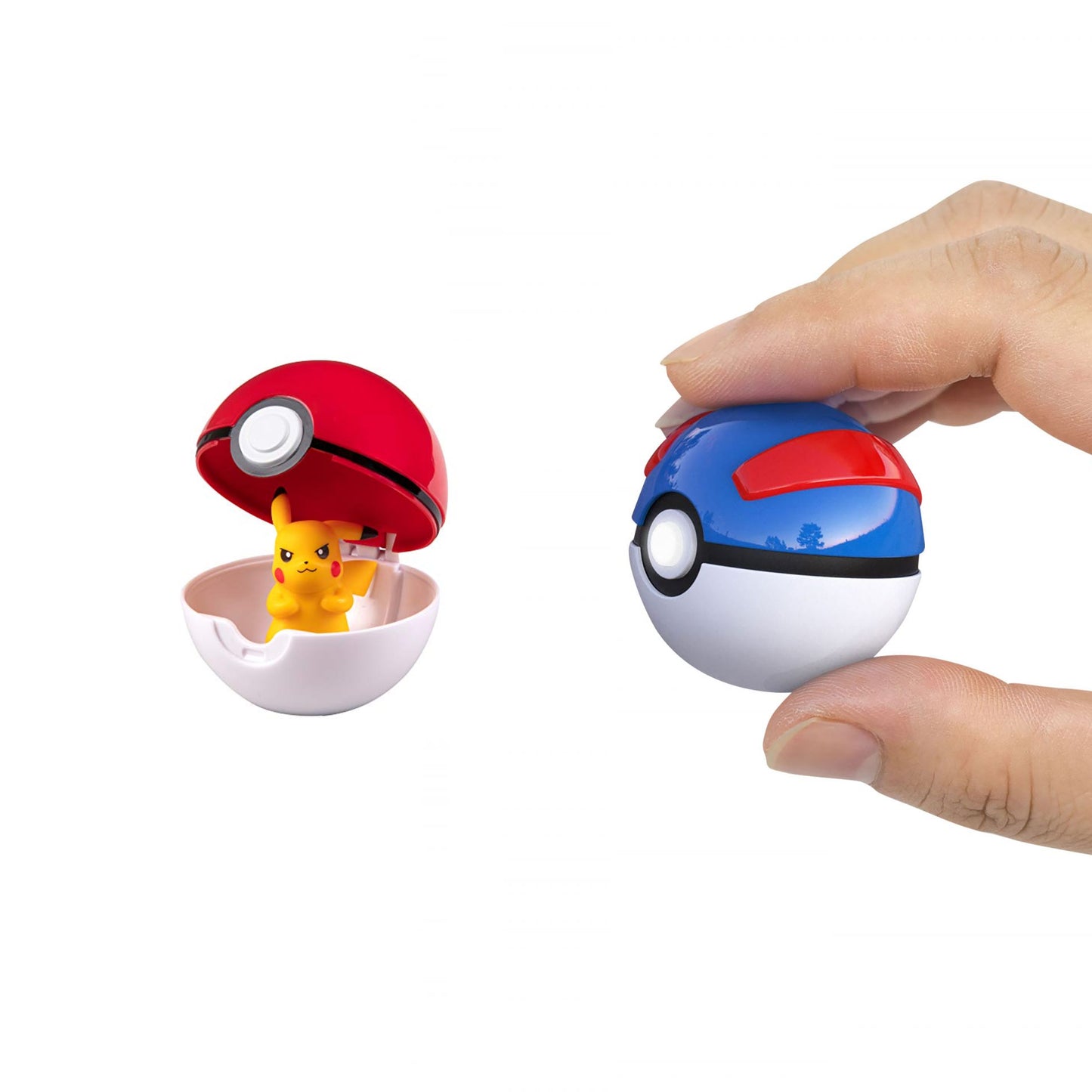 Mini Battle Figures in Poké Ball – Pocket Size Collectible Toy (5 Pack)