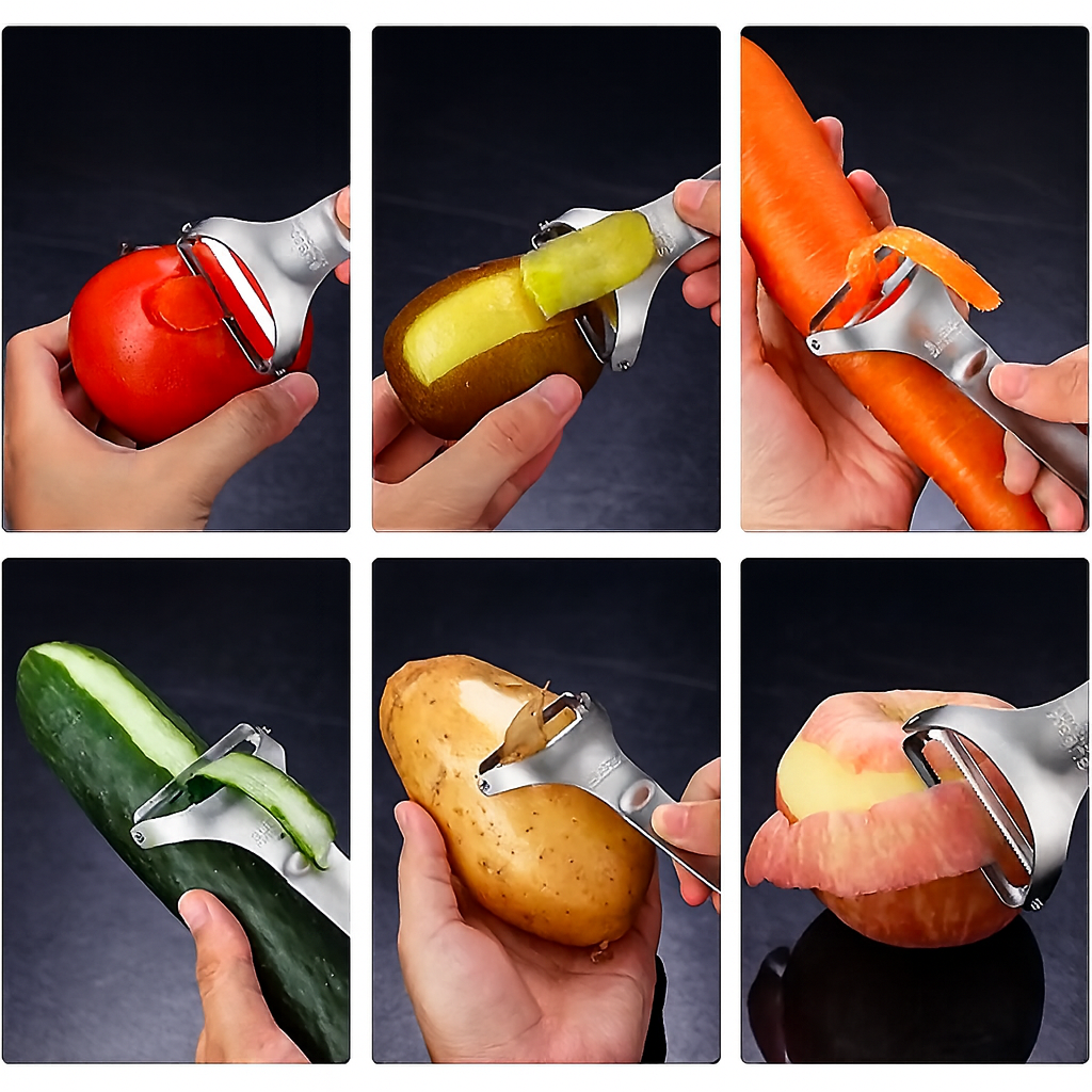Pro Slim Y Peeler – Food-Grade Stainless Steel Vegetable & Fruit Peeler