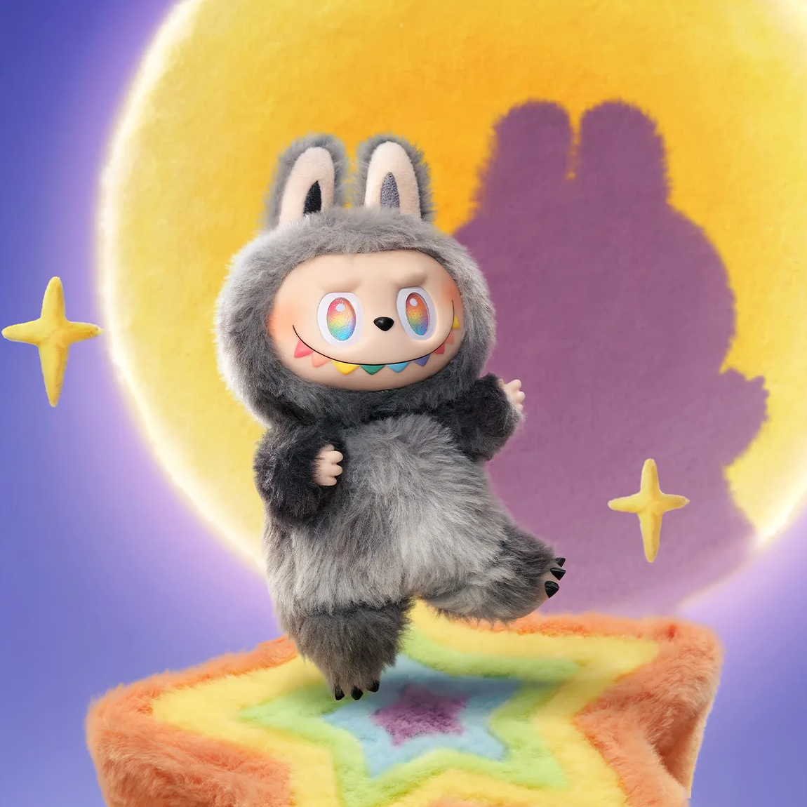 The Monsters Big into Energy Series – Secret Black Edition | Vinyl Plush Pendant Figure