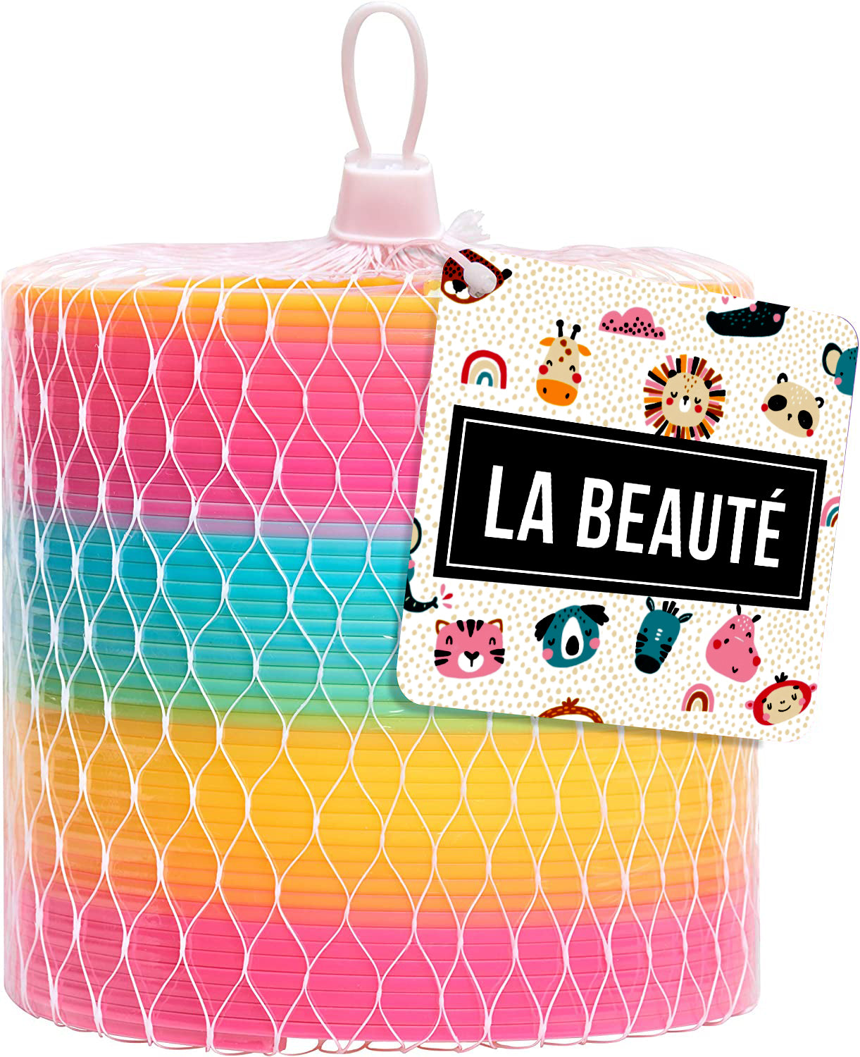 Original Rainbow Slinky Spring Toy – Large Classic Stair-Walking Coil