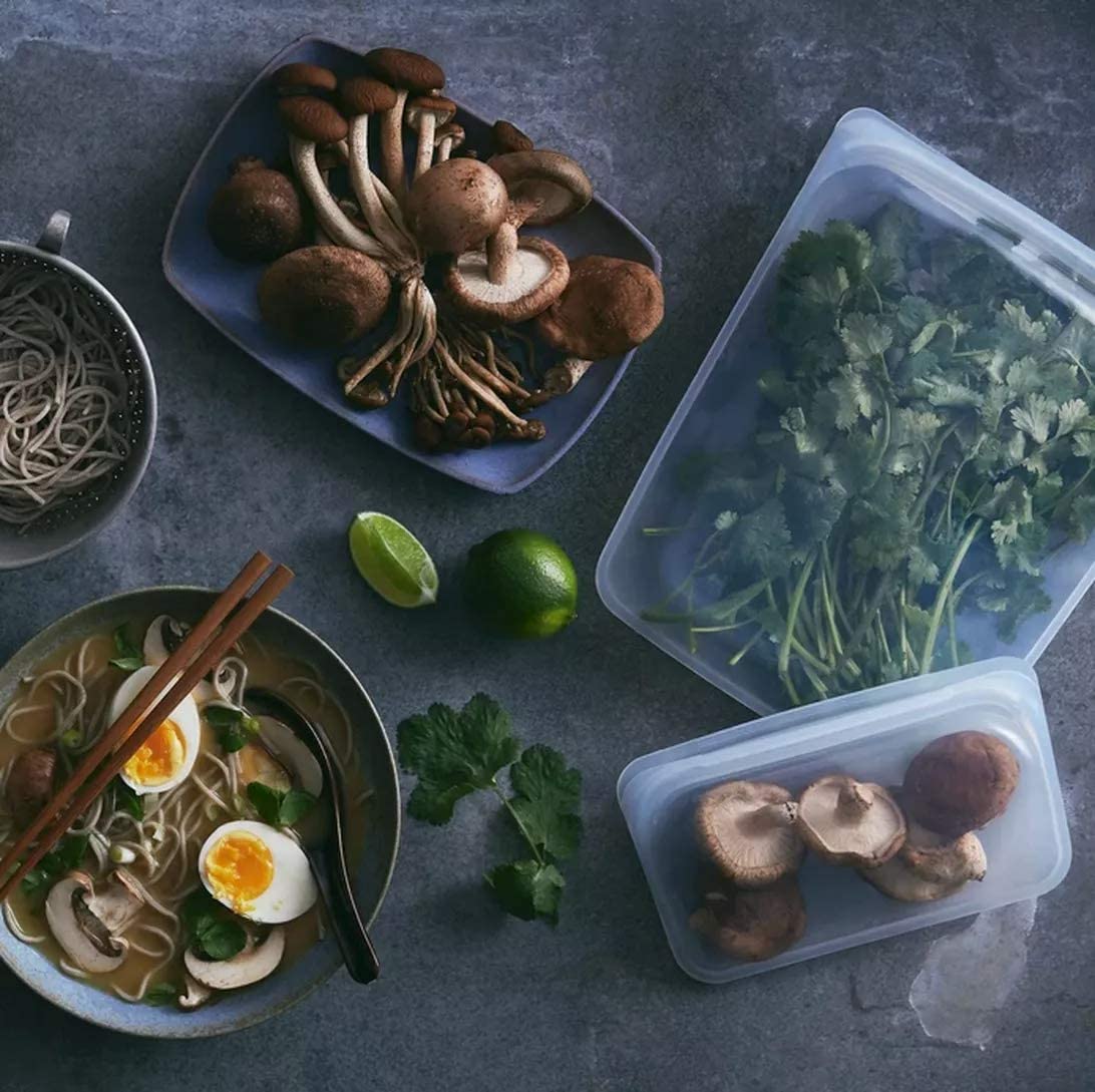 Reusable Silicone Stasher Bag – Large (1900 ml) Food Storage & Cooking Bag