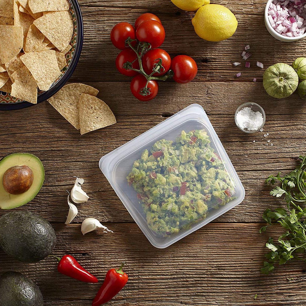 Reusable Silicone Stasher Bag – Medium (750 ml) Food Storage & Cooking Bag